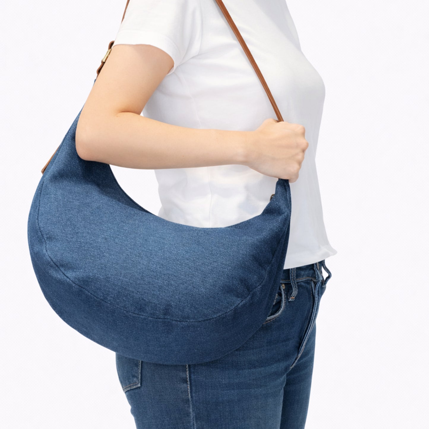 The Indigo Denim Hobo